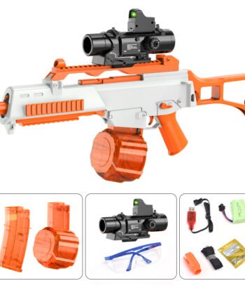 "PROMO DÍA DEL NIÑO 2025" !! - GEL BLASTER G36 PRO (Disponible en Azul, Blanco y Turquesa) - Blanco